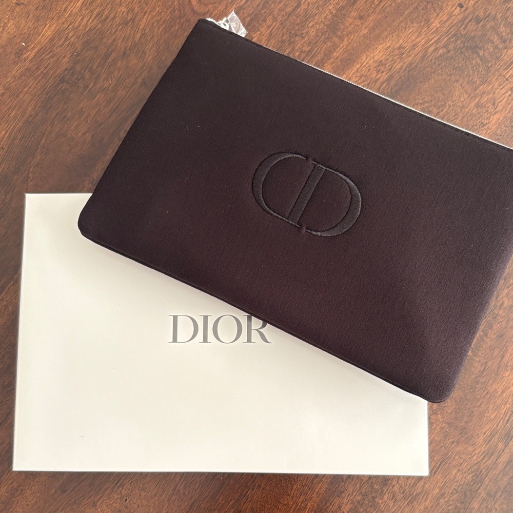 Christian DIOR Cosmetic Bag in Black- celebration piece release limited edition